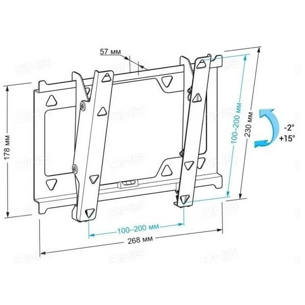 Купить Кронштейн Holder LCDO-4211, изображение 2 в компании Зеон