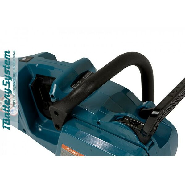 Цепные пилы: Пила цепная аккумуляторная Sturm! CSC3616BL 2x18 В, 1BatterySystem, шина 40 см, без ЗУ и АКБ фотографии