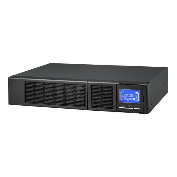 Источники бесперебойного питания: Источник бесперебойного питания Gigalink GL-UPS-OL01L-1-1/2*9a On-Line 1000ВА/800Вт (1/1 однофазный) / 2 акб * 9aч, глубина 310 мм фотографии