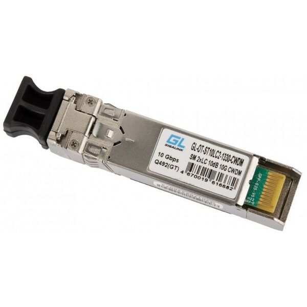 Купить Модуль Gigalink GL-OT-ST10LC2-1490-CWDM SFP+ CWDM, 10Гбит/c, два волокна, SM, 2xLC, 1490нм, 10dB в компании Зеон