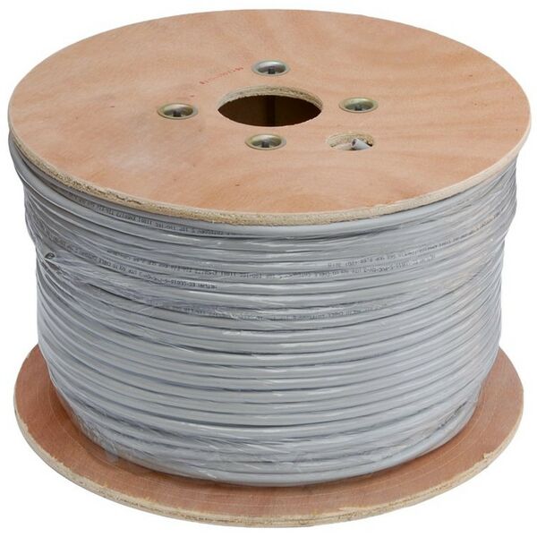 Кабель и разъемы: Кабель Netlan EC-UU016-5-PVC-GY-3 U/UTP 16 пар, Кат.5 (Класс D), 100МГц, одножильный, BC (чистая медь), внутренний, PVC нг(B), серый, 305м фотографии