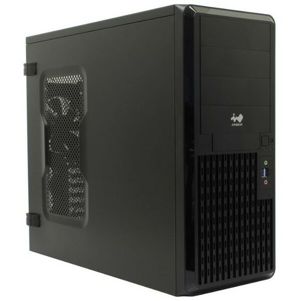Корпуса компьютерные: Корпус INWIN PE689 Black Miditower без БП ATX 2xUSB 3.0+Fan+Audio+2SATА [6141921] фотографии