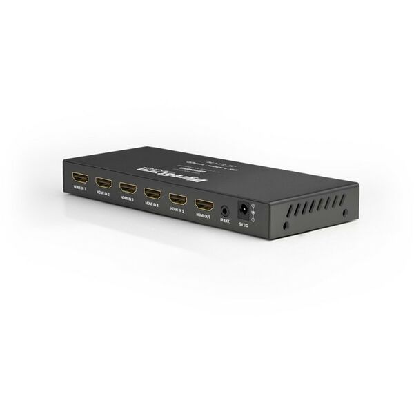Переходники, разветвители: Коммутатор HDMI 5 в 1  WYRESTORM EXP-SW-0501 с ИК пультом управления фотографии