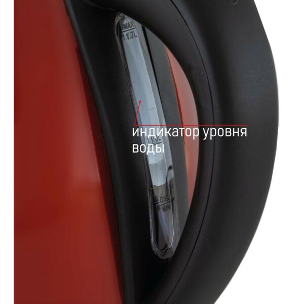 Купить Чайник JVC JK-KE1717 red, изображение 12 в компании Зеон