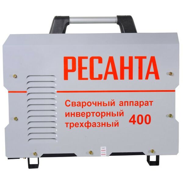 Сварочные аппараты: Сварочный аппарат инверторный РЕСАНТА САИ 400 MMA, 380 (±15%) В, 35 - 390 А, ПВ - 60%, пульт дистанционного управления [65/112] фотографии