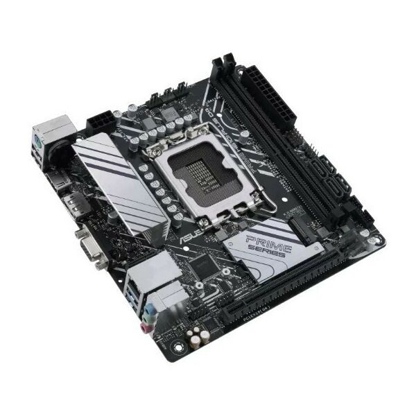 Материнские платы: Материнская плата Asus PRIME H610I-PLUS D4-CSM LGA1700 <H610> PCI-E Dsub+HDMI+DP GbLAN SATA Mini-ITX 2DDR4 (RTL) фотографии