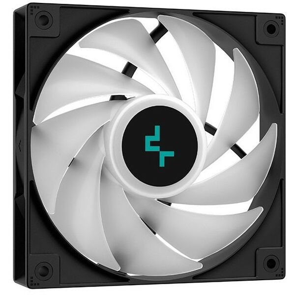 Вентиляторы и охлаждение: Кулер для процессора Deepcool AG620 BK ARGB 115x/1200/1700/2011/AM4/AM5, 29.4дБ, 300-1850 об/мин, Al+тепл.трубки [R-AG620-BKANMN-G-2] фотографии