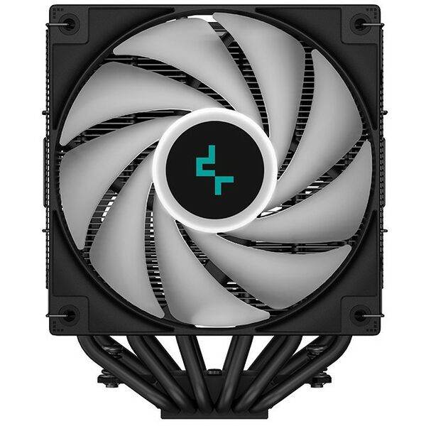 Вентиляторы и охлаждение: Кулер для процессора Deepcool AG620 BK ARGB 115x/1200/1700/2011/AM4/AM5, 29.4дБ, 300-1850 об/мин, Al+тепл.трубки [R-AG620-BKANMN-G-2] фотографии