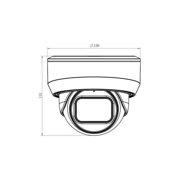 Купить IP-камера Beward SV2012DZ 2 Мп, 1/2.8" КМОП Sony Starvis, 0.002 лк (день)/0.001 лк (ночь), 2xWDR до 120 дБ, 3 потока H.265/Н.264 HP/MP/BP, MJPEG, 30к/с, 1920x1080, моторизованный объектив 2.7-13.5, автофокус, электромеханический ИК-фильтр, ИК-подсветка (д, изображение 2 в компании Зеон