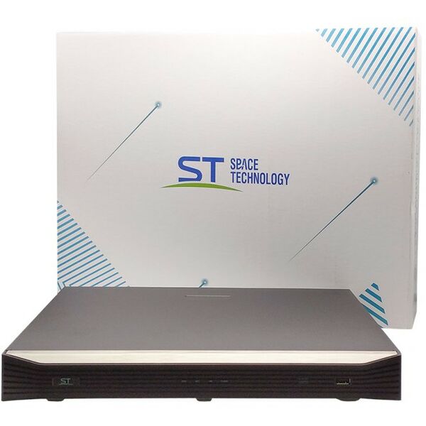 Видеорегистраторы: Видеорегистратор ST ST-NVR-V32081 цифровой, режим работы: 32 канала до 8Mp, детектор движения, 2 SATA 3.0 до 10Тб, 12В / 15Вт фотографии