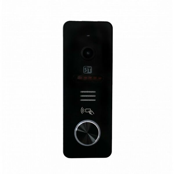 Домофоны: Панель ST ST-P202 черный, 1/2.9  CMOS, AHD (720P/1080P), CVBS/720P/1080P, угол обзора:по диаг./по гориз.: 160°/124°, ИК подсветка: автоматическая, IR до 1м, объектив: 1.9мм фотографии