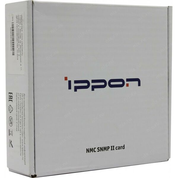 Источники бесперебойного питания: Карта управления и мониторинга Ippon NMC SNMP II card фотографии