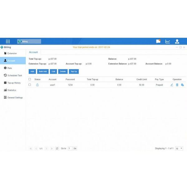 Мини АТС: Приложение Yeastar Billing для IP-АТС Yeastar фотографии