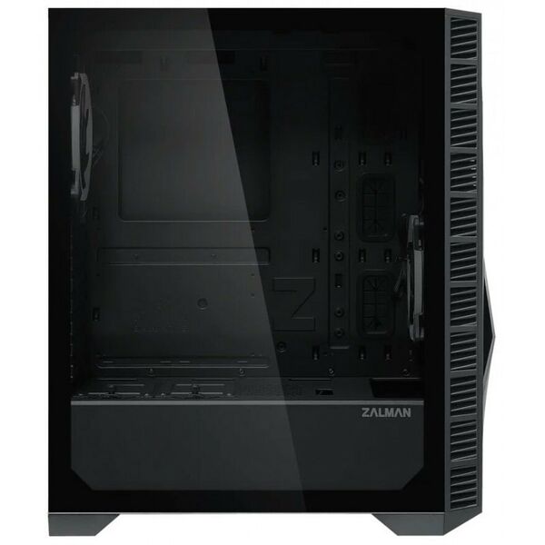 Корпуса компьютерные: Корпус Zalman Z3 Iceberg Black Miditower ATX без БП фотографии