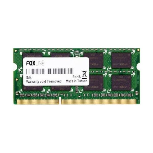 Память для ноутбуков: Модуль памяти Foxline 8Gb SO-DIMM DDR3 1600MHz CL11 1.35V [FL1600D3S11L-8G] фотографии