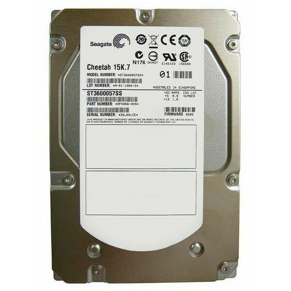 Жесткие диски: Жесткий диск Seagate 600 Gb Cheetah 15K.7 SAS 2.0 15000rpm 16Mb [ST3600057SS] фотографии