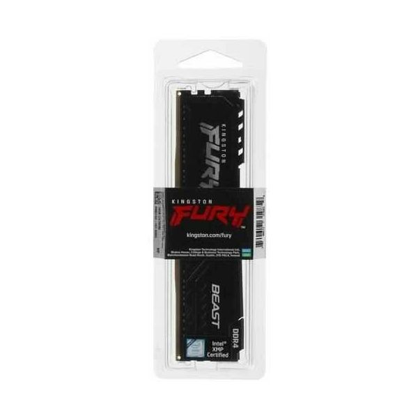 Оперативная память: Модуль памяти Kingston Fury Beast 16Gb DDR4 DIMM <PC4-25600> CL16 [KF432C16BB/16] фотографии