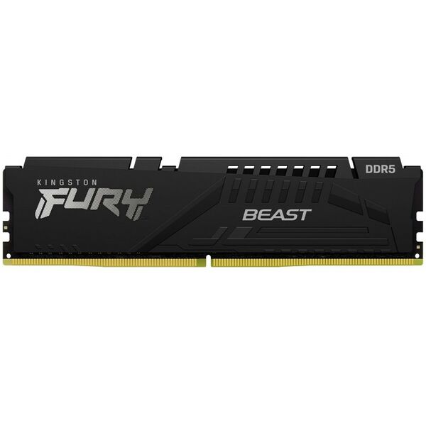 Оперативная память: Модуль памяти Kingston Fury Beast 8Gb DDR5 DIMM <PC5-44800> CL40 [KF556C40BB-8] фотографии
