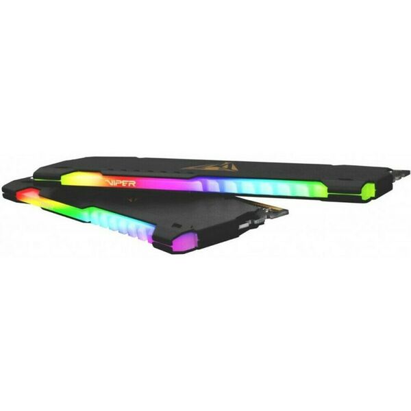 Оперативная память: Комплект оперативной памяти Patriot Viper Steel RGB 32Gb KIT 2*16Gb DDR4 DIMM <PC4-25600> CL18 [PVSR432G320C8K] фотографии