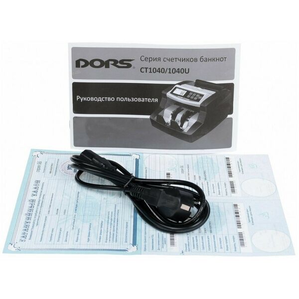 Счетчики банкнот: Счетчик банкнот DORS CT1040U мультивалюта фотографии