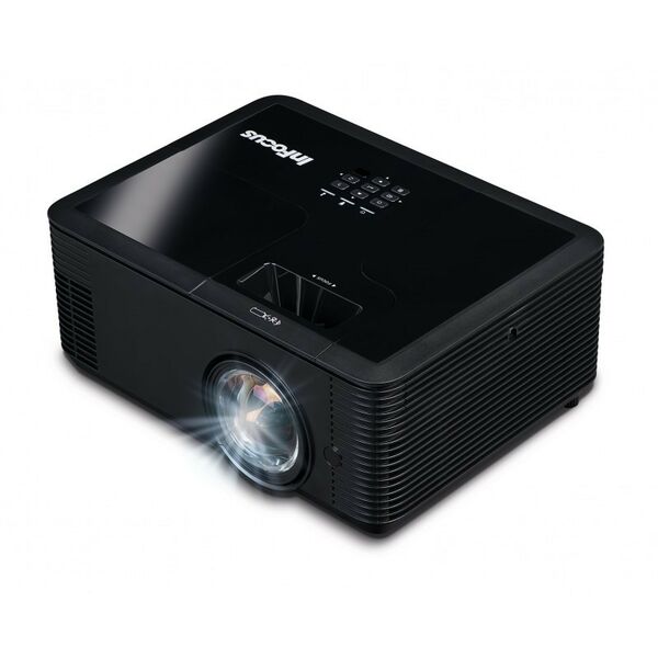 Проекторы: Проектор Infocus IN136ST DLP, 4000 ANSI Lm, WXGA (1280x800), 28500:1, 0.521:1, 3.5mm in, Composite video, VGA фотографии