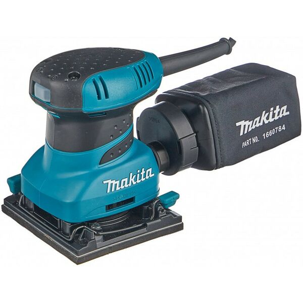 Купить Вибрационная шлифмашина Makita BO4555 200W, 14000 об/мин, 112х102 мм, пылесборник в компании Зеон