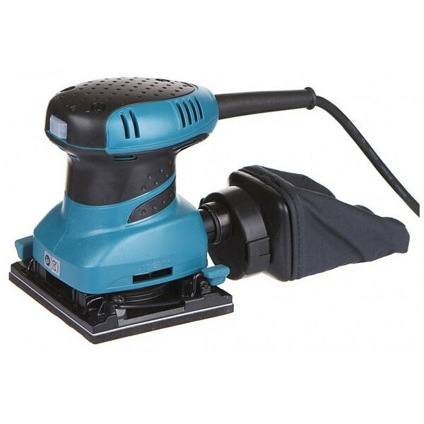 Плоскошлифовальные (вибрационные): Вибрационная шлифмашина Makita BO4556 200W, 14000 об/мин, 112х102  мм, пылесборник фотографии