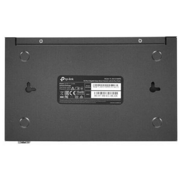 Коммутаторы, маршрутизаторы, межсетевые экраны: Коммутатор TP-Link TL-SG1210MPE 2UTP 1000Mbps+8UTP 1000Mbps PoE+ фотографии