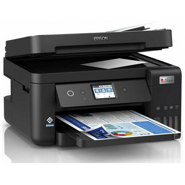 Многофункциональные устройства: Принтер фабрика печати Epson L6290 А4, 4 цв., копир/принтер/сканер, лоток 250л, 4800x1200 dpi, ADF, Duplex, Ethernet, USB, WiFi [C11CJ60406 / C11CJ60505] фотографии