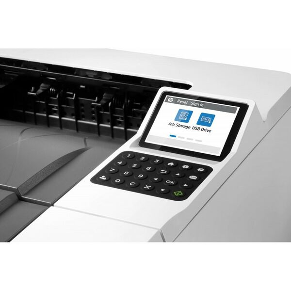 Купить Принтер HP LaserJet Enterprise M406dn A4, 38 стр/мин, 1Gb, LCD, USB2.0,  сетевой, двусторонняя печать [3PZ15A], изображение 2 в компании Зеон