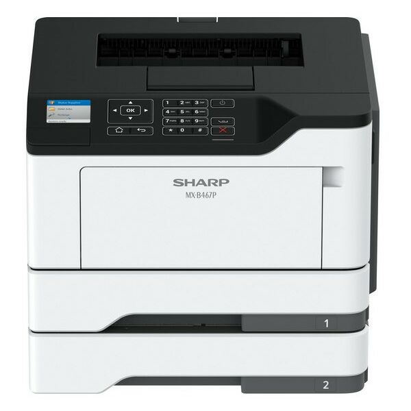 Лазерные принтеры: Принтер Sharp MXB467PEU A4 600х600, сетевой, 40 стр мин, 256 Мб, USB 2.0, Ethernet, стартовый комплект, дуплекс фотографии