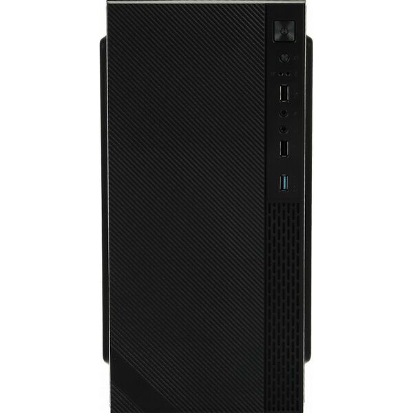 Корпуса компьютерные: Корпус Accord ACC-263B черный без БП mATX 1x80mm 2xUSB2.0 1xUSB3.0 audio фотографии
