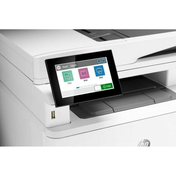 Купить Многофункциональное устройство HP LaserJet Enterprise MFP M430f A4, 38стр/мин, 2Gb, LCD, лазерное МФУ, факс, USB2.0, сетевой, двуст.печать, DADF [3PZ55A], изображение 8 в компании Зеон