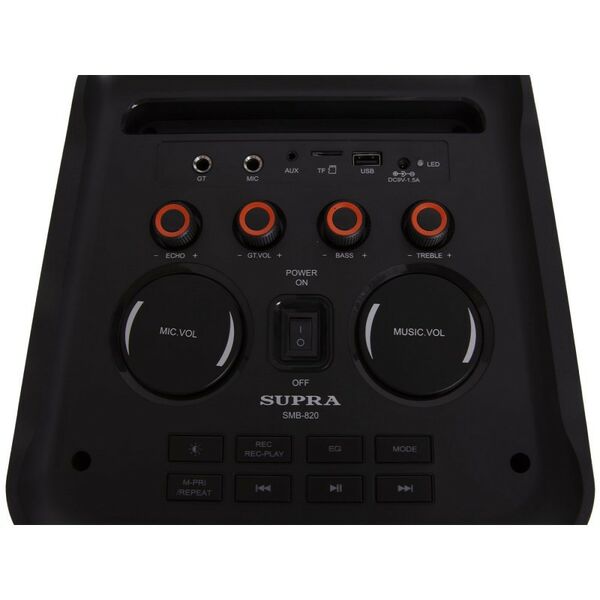 Музыкальные центры: Минисистема Supra SMB-820 Bluetooth 5.0 фотографии