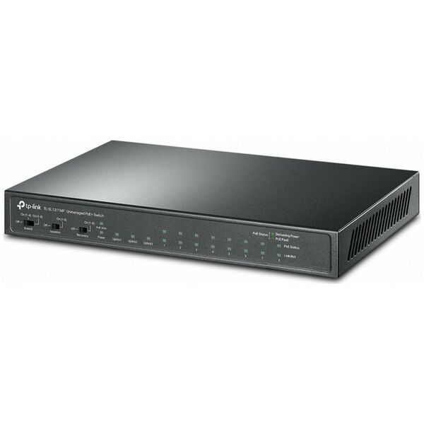 Коммутаторы, маршрутизаторы, межсетевые экраны: Коммутатор TP-Link TL-SL1311MP 8x 100Mbs PoE+, 2x 1Gbs,1x 1Gbs SFP фотографии