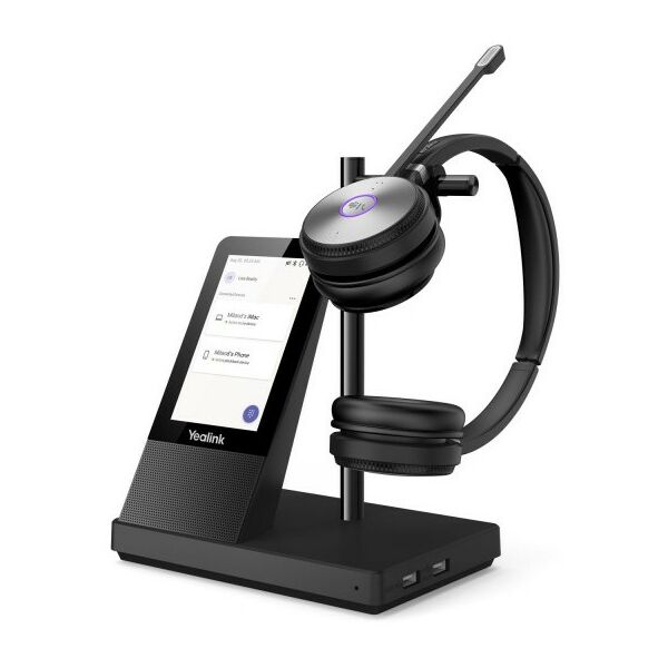 Радиотелефоны DECT: DECT-гарнитура Yealink WH66 Dual Teams фотографии