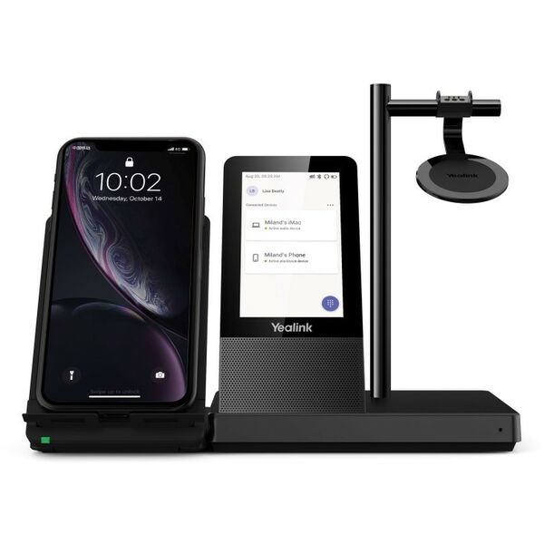 Радиотелефоны DECT: DECT-гарнитура Yealink WH66 Dual Teams фотографии