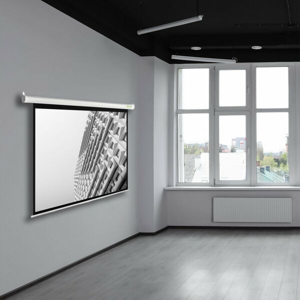 Экраны для проекторов: Экран Cactus CS-PSME-240X180-WT MotoExpert, 240 x 180 см, 118" (300 см), 4:3 фотографии
