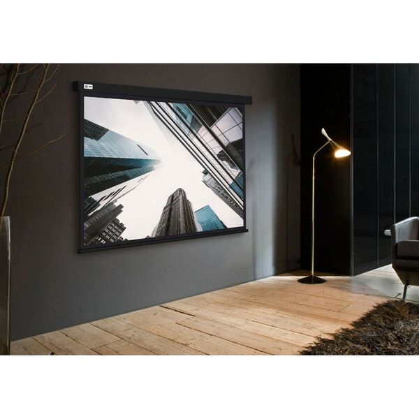 Экраны для проекторов: Экран Cactus CS-PSW-124X221-BK Wallscreen, 124.5x221см, 16:9, настенно-потолочный, рулонный, черный фотографии