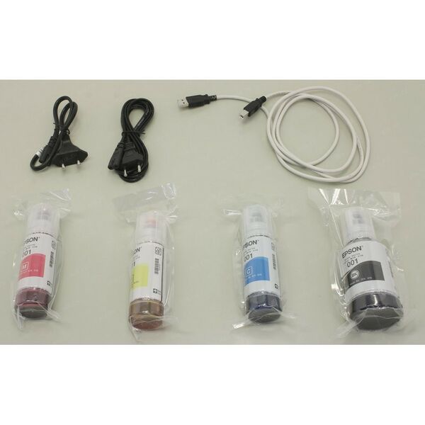 Многофункциональные устройства: МФУ Epson EcoTank L4260 A4, струйное, LCD, 33стр/мин, 5760x1440dpi,4 краски, USB2.0,  WiFi, двусторонняя печать [C11CJ63412] фотографии