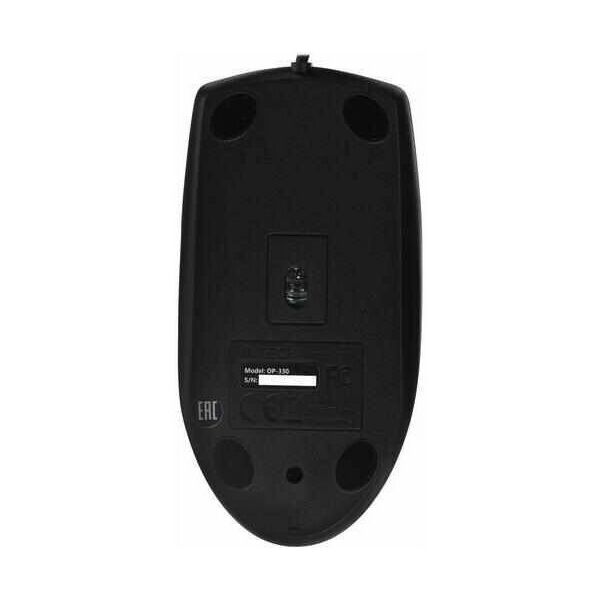 Мыши: Мышь A4-Tech OP-330 Black USB 3btn+Roll RTL фотографии
