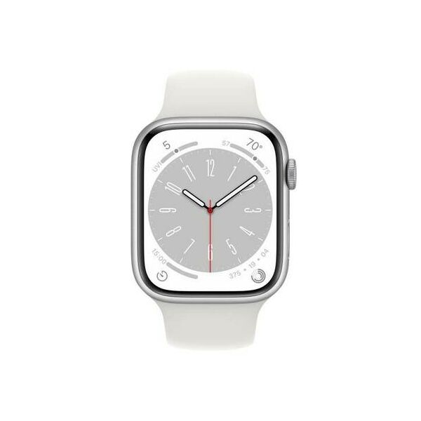 Купить Смарт-часы Apple Watch 8 GPS Starlight Aluminum Case with Solo Loop 45mm M/L [MP6Q3LL/A], изображение 2 в компании Зеон