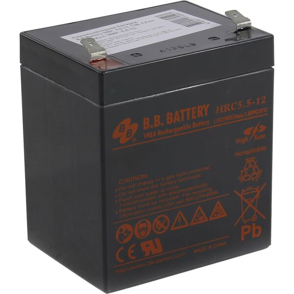 Купить Аккумулятор B.B. Battery HRC  5.5-12 12V, 5.5Ah в компании Зеон