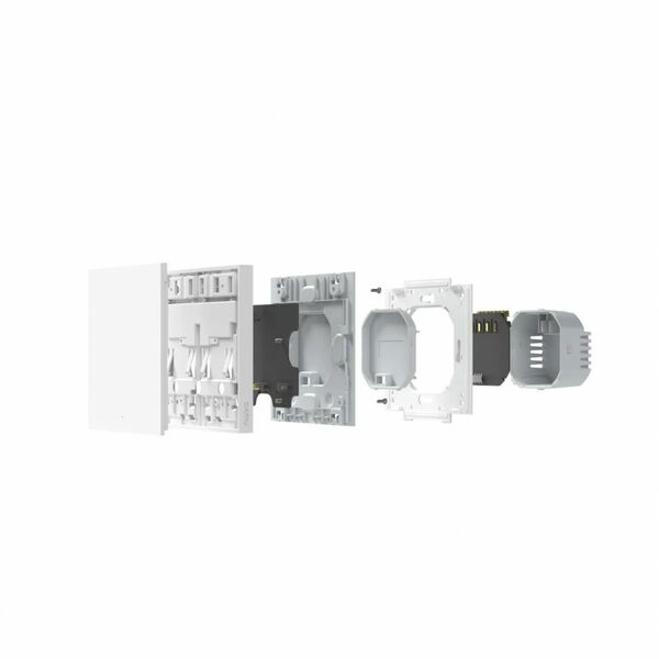 Купить Умный выключатель Aqara Wall Switch H1 EU 1-но кл. белый [WS-EUK03], изображение 4 в компании Зеон