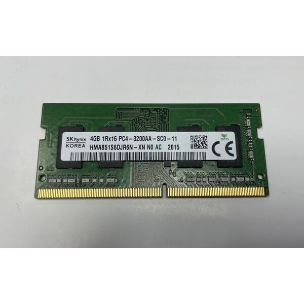 Купить Модуль памяти Hynix 4Gb SO-DIMM DDR4 3200MHz [HMA851S6DJR6N-XN] в компании Зеон