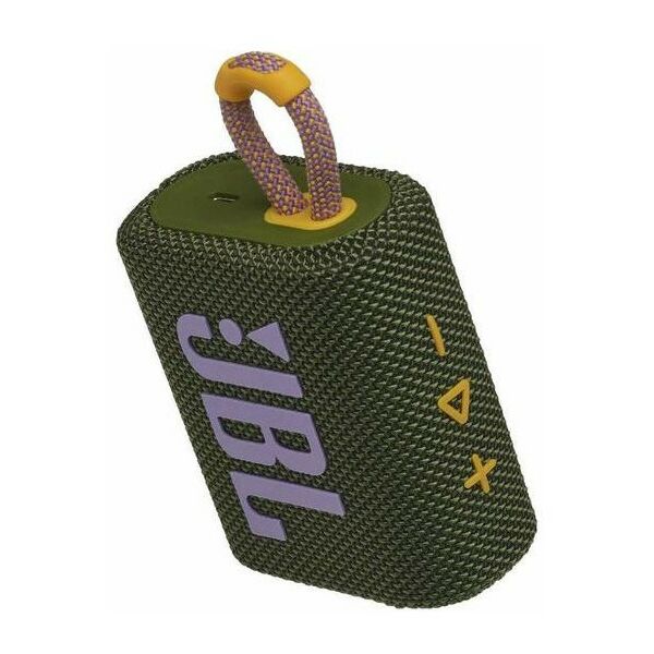 Колонки: Портативная колонка JBL GO 3 зеленый [JBLGO3GRN] фотографии