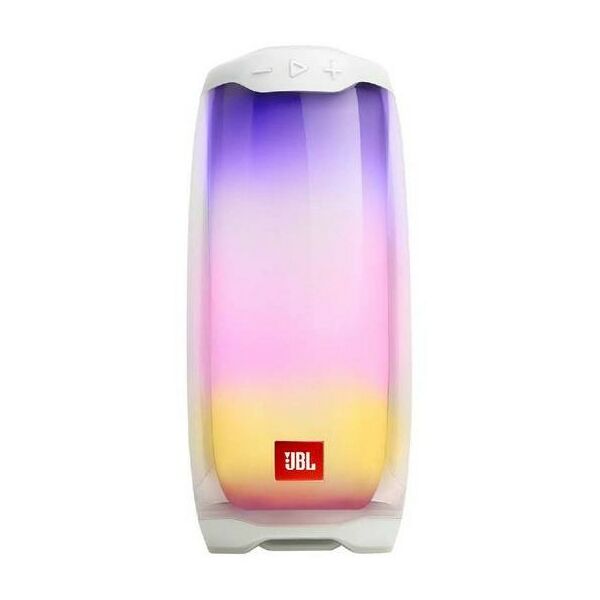 Колонки: Портативная колонка JBL PULSE 4 White [JBLPULSE4WHTAM] фотографии