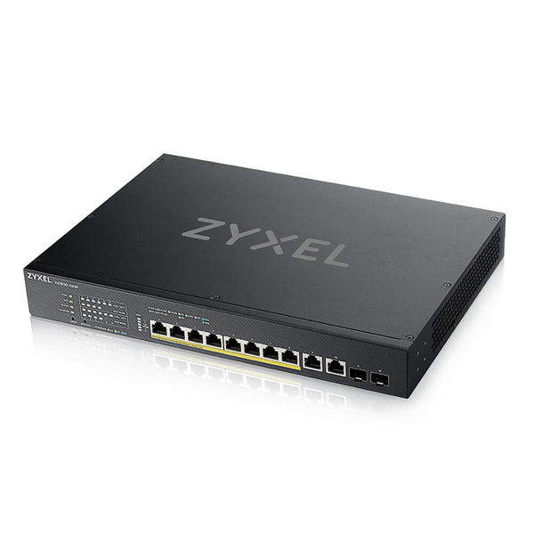 Купить Коммутатор ZyXEL XS1930-12HP-ZZ0101F NebulaFlex Hybrid Smart PoE++, 19", 10xRJ-45: 1 / 2.5 / 5 / 10G (8 х PoE ++ (802.3bt)), 2xSFP+, 375 W PoE budget, standalone / cloud management, изображение 4 в компании Зеон