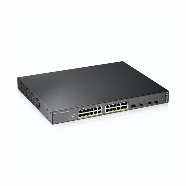 Купить Коммутатор ZyXEL XGS2210-28HP-EU0101F 24 port Gigabit L2 managed PoE+, 375 Watt, 4x 10G, изображение 3 в компании Зеон