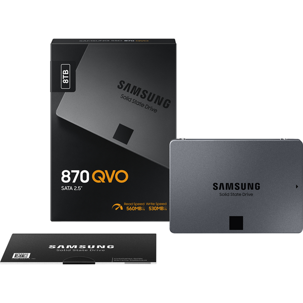 Купить SSD-накопитель Samsung 8 Tb 870 QVO SATA 6Gb/s 2.5" V-NAND 4bit-MLC RTL [MZ-77Q8T0BW], изображение 6 в компании Зеон